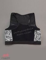 نیم تنه زنانه طرحدار پشت توری