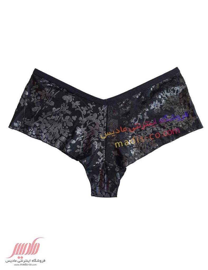 شورت زنانه هیپستر گل برجسته مخمل