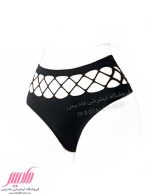 شورت زنانه لامبادا نخی توری درشت بافت