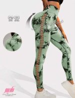 لگ زنانه اسپرت کمر گنی زاپ دار