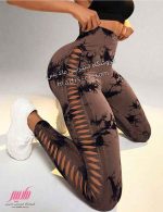 لگ زنانه اسپرت کمر گنی زاپ دار
