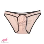 شورت مردانه اسلیپ جلو طرح دار