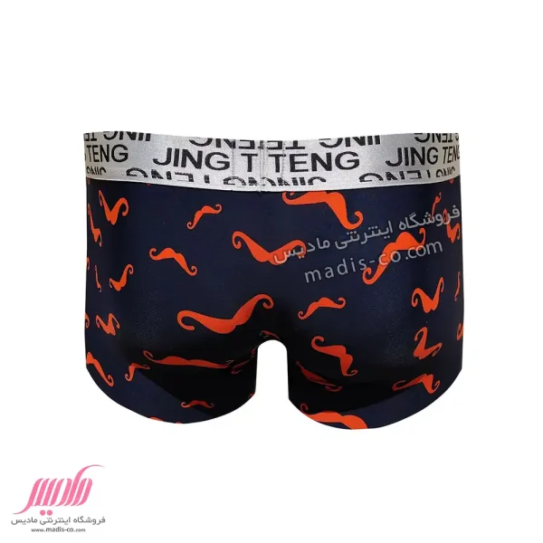 شورت مردانه نیم پا طرح سبیل