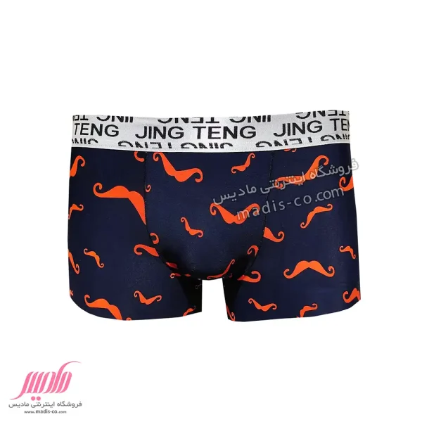 شورت مردانه نیم پا طرح سبیل