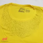 تیشرت زنانه یقه گلدوزی