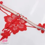 شورت زنانه لامبادا فاق مرواریدی