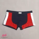 شورت مردانه نخی نیم پا نوار دوزی