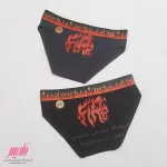 شورت مردانه اسلیپ نخی چاپی