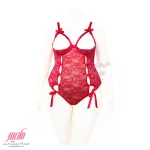 بادی زنانه سایز بزرگ جلو سینه باز و پشت باز