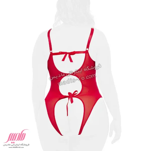 بادی زنانه سایز بزرگ جلو سینه باز و پشت باز