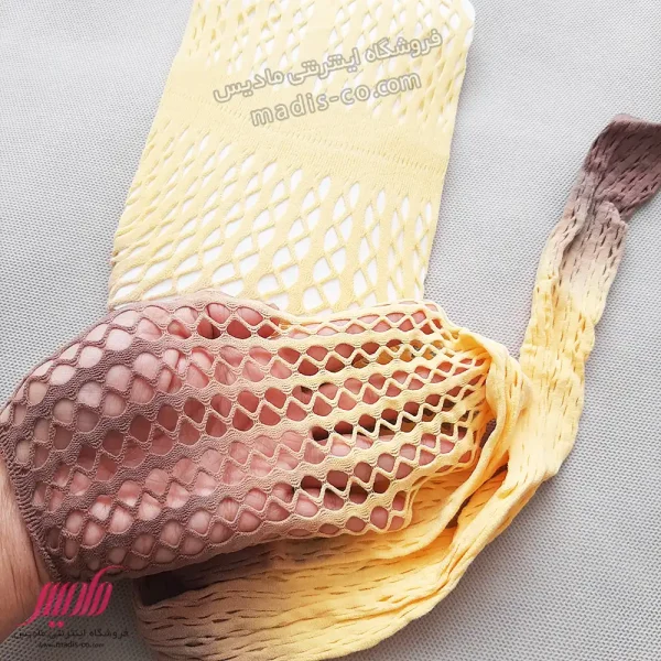 بادی زنانه آبرنگی زنبوری آستین حلقه