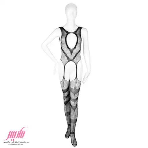 بادی زنانه فانتزی یکسره جلو باز