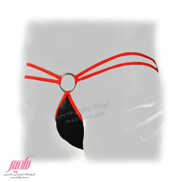 شورت مردانه فانتزی جلو حلقه دار