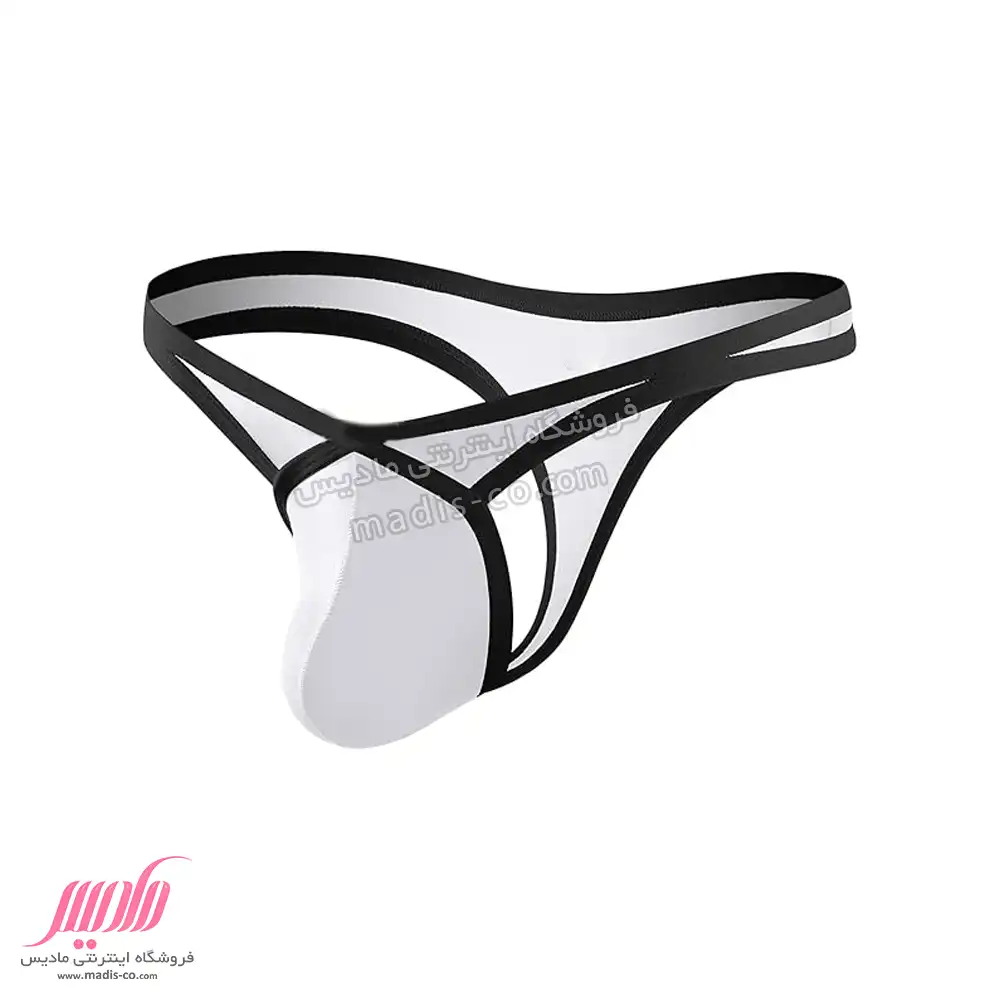 شورت مردانه لامبادا جلو طرحدار سفید شورت مردانه لامبادا جلو طرحدار سفید