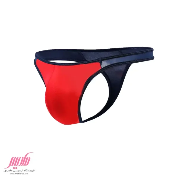 شورت مردانه لامبادا جلو طرح دار رنگی