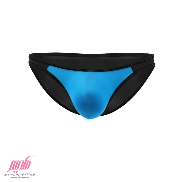 شورت مردانه اسلیپ جلو طرح دار رنگی