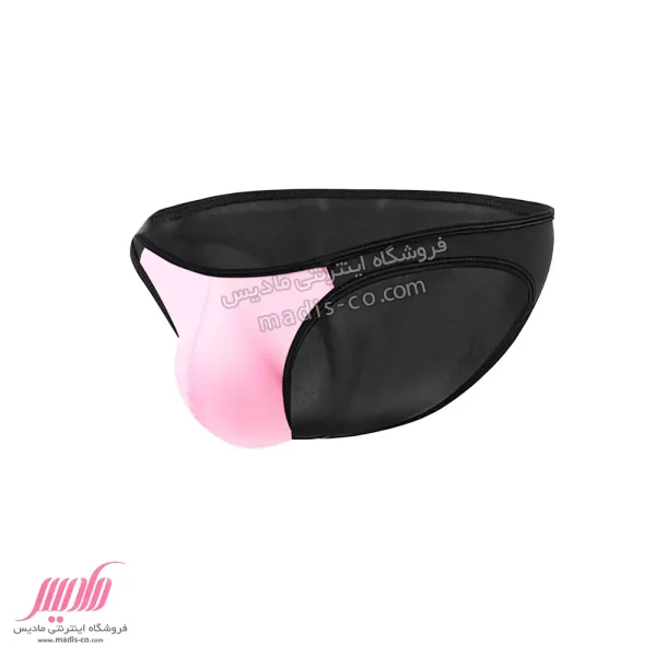 شورت مردانه اسلیپ جلو طرح دار رنگی