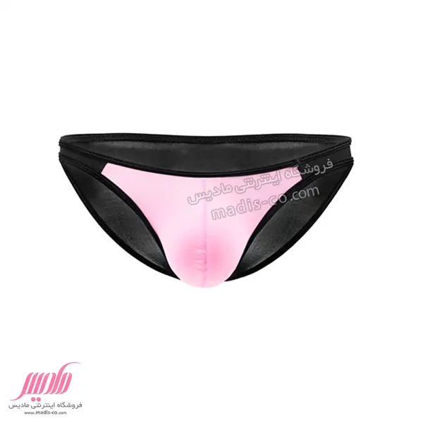 شورت مردانه اسلیپ جلو طرح دار رنگی