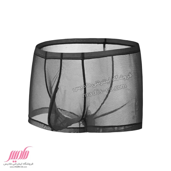 شورت مردانه نیم پا تمام تور شیشه ای