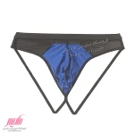 شورت مردانه پشت باز جلو چرمی بغل تور