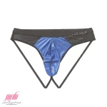 شورت مردانه پشت باز جلو چرمی بغل تور