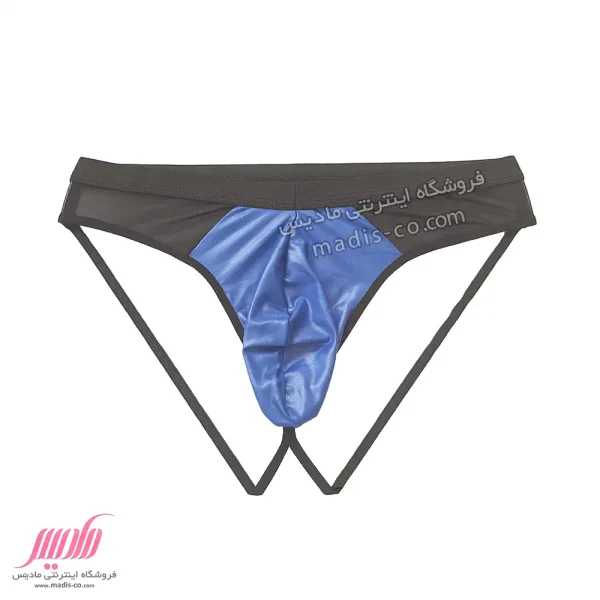 شورت مردانه پشت باز جلو چرمی بغل تور