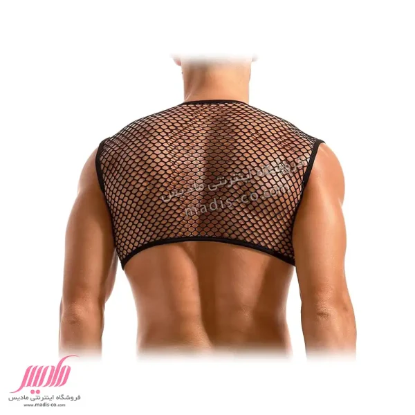 بادی نیم تنه مردانه آستین حلقه فیشنت