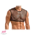 بادی نیم تنه مردانه آستین حلقه فیشنت