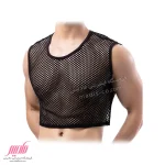 بادی نیم تنه مردانه آستین حلقه فیشنت