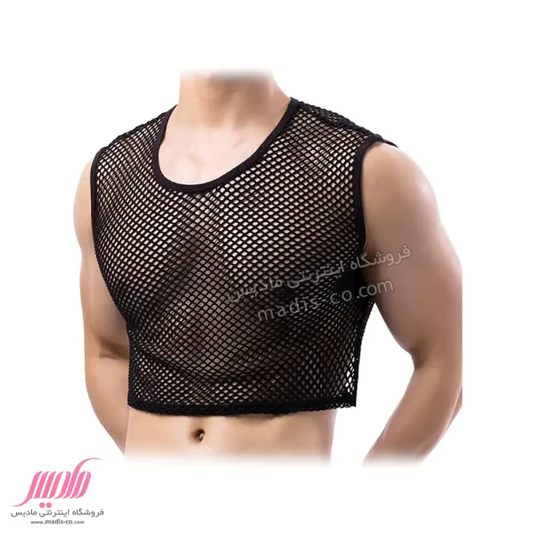 بادی نیم تنه مردانه آستین حلقه فیشنت