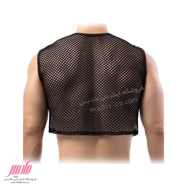 بادی نیم تنه مردانه آستین حلقه فیشنت