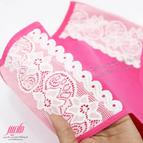 شورت زنانه نخی گنی فاق بلند نارین