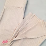 شلوار زنانه نخی کبریتی دمپا بوت کات
