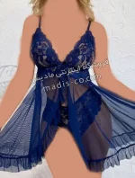 لباس خواب زنانه کوتاه جلوباز