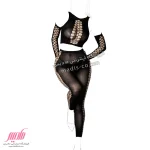 بادی زنانه چند تیکه آستین دار انگشتی