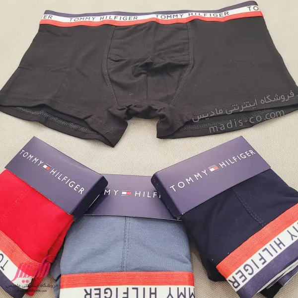 شورت مردانه نخی نیم پا کش پهن Xborn