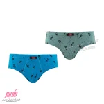 پک دو عددی شورت مردانه نخی اسلیپ کیان