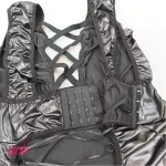 لباس خواب فانتزی زنانه دیسکو پشت بندی