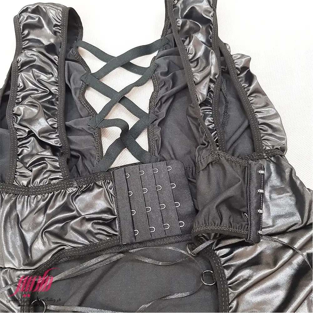 لباس خواب فانتزی زنانه دیسکو پشت بندی