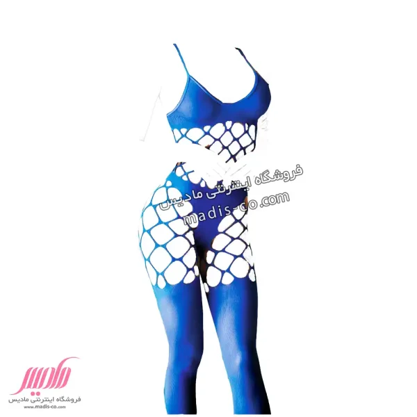 بادی زنانه فیشنت زنبوری ساق شلواری