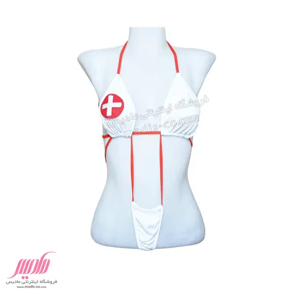 سرهمی کاستوم پرستاری زنانه با مچبند