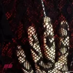 بادی استاکینگ زنانه آستین بلند پلنگی