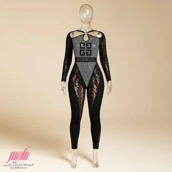 فول بادی زنانه نگین دار مجلسی اصل