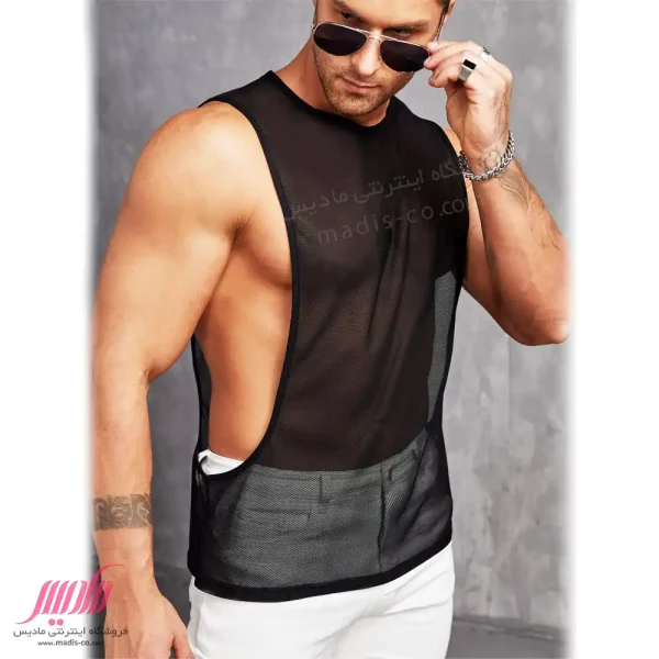 کاور مردانه توری بغل باز