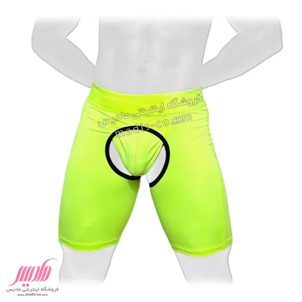 ست شورت پادار و لامبادا مردانه فاق باز