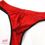 شورت مردانه استرینگ جلو طرح دار