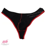 شورت مردانه استرینگ جلو طرح دار