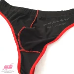 شورت مردانه استرینگ جلو طرح دار