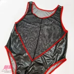 بادی مردانه تور و دیسکو فاق دکمه دار