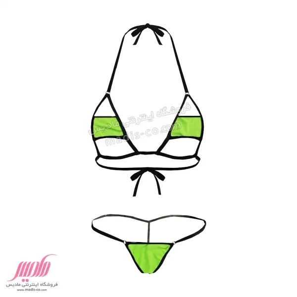 ست زنانه فانتزی گره ای بی-کینی